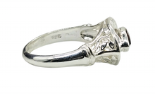 Load image into Gallery viewer, Marquise Garnet Ring, January Birthstone, 3 Sizes, Sterling Silver, Energy Stone, Natural - GemzAustralia 