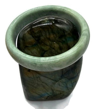 Load image into Gallery viewer, Solid Jade Bangle, 58mm Diameter, Green Nephrite Jade, Protection Gem, Lucky Gemstone,