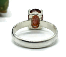 Load image into Gallery viewer, Ruby Ring, Size R 1/2, Sterling Silver, July Birthstone, Oval Faceted, Energy Stone