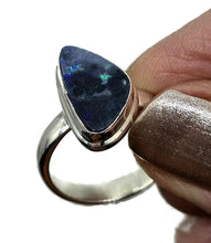 Load image into Gallery viewer, Stunning Australian Opal Ring, Size O, October Birthstone, Sterling Silver, Aura Gemstone