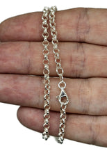 Load image into Gallery viewer, Belcher Link Chain, 50 cm, 925 Sterling Silver, Silver Necklace, Belcher Link Necklace