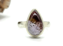 Load image into Gallery viewer, Super Seven ring, Size 7.5, Cacoxenite Ring, Pear Shaped, Melody Stone Ring