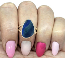 Load image into Gallery viewer, Australian Opal Ring, Size 7, Sterling Silver, Lucky Stone, Hope Stone, October Birthstone - GemzAustralia 