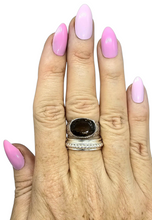 Load image into Gallery viewer, 925 Silver ring, Band Ring, Size 9, Sterling Silver, Stacking Ring - GemzAustralia 