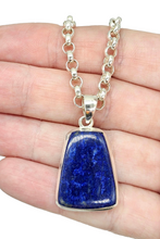 Load image into Gallery viewer, Lapis Lazuli Pendant, Royal Blue Gemstone,  Sterling Silver, Protection Stone, Truth Stone, Relationships &amp; Love Stone - GemzAustralia 