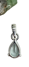 Load image into Gallery viewer, Aquamarine Pendant, March Birthstone, Pear Faceted, 2.6 carats, Courage Gemstone, Communication Stone - GemzAustralia 