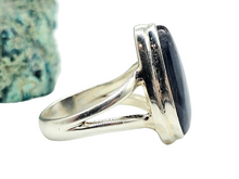 Load image into Gallery viewer, Pietersite Ring, Size N, Sterling Silver, Tempest Gemstone, Telepathic Powers, Spiritual Journey, Highly Charged Gemstone - GemzAustralia 