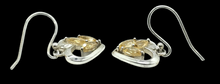Load image into Gallery viewer, Citrine Heart Earrings, Sterling Silver, November Birthstone, Stone of Happiness, Wealth &amp; Success, Heart Jewellery - GemzAustralia 