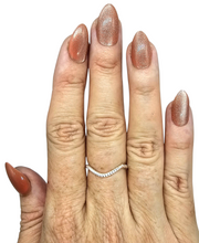 Load image into Gallery viewer, Twisted Rope Ring, Sterling Silver, Minimalist Design, Stacking Ring, Wedding Band, Wave Design - GemzAustralia 