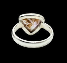 Load image into Gallery viewer, Trillion Super Seven ring, Size 7, Melody Stone, Sterling Silver, Opens all senses, Wellness Stone, Meditation Gem