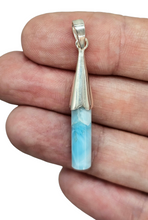 Load image into Gallery viewer, Larimar Pendant, Sterling Silver, Stone of Atlantis, Dolphin Stone, Spiritual Gemstone, Volcanic Gemstone - GemzAustralia 