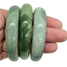 Load image into Gallery viewer, Nephrite Jade Bangle, Solid Green Jade Bangle, Protection Gem, Lucky Gemstone - GemzAustralia 