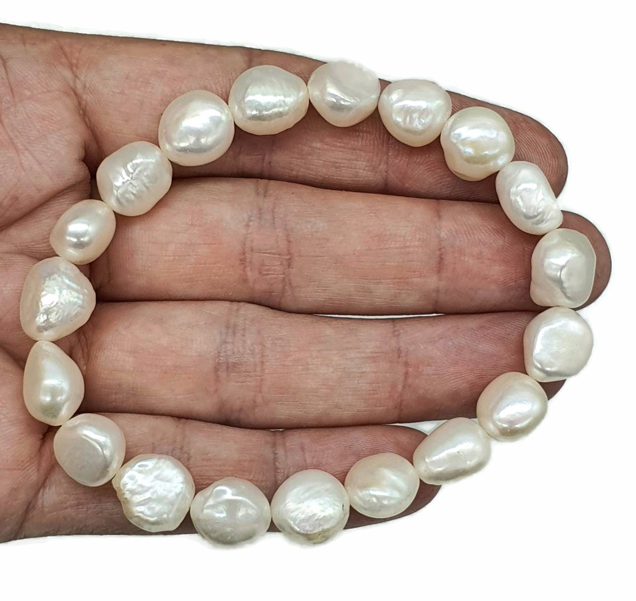 White Pearl Diamond Cuff – Chan Luu