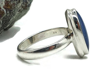 Load image into Gallery viewer, Australian Opal Ring, Sterling Silver, Size 8.75, Green &amp; Blue Opal - GemzAustralia 