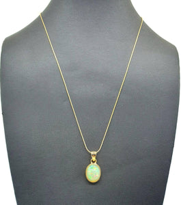 Fine Gold Chain, Sterling Silver, 14K gold Electroplated, 52cm, Delicate Chain - GemzAustralia 